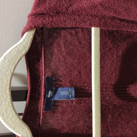 Gap Long Sweater Dark Purple - Picture 2 of 4